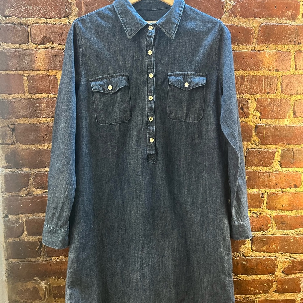 Universal Thread Dark Blue Denim Dress